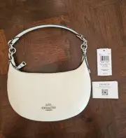 Coach Mini Payton Bag Purse in Chalk White/Silver NWT