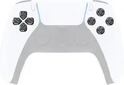 eXtremeRate Dark Gray Metal Dpad ABXY Buttons for PS5 Controller, Custom Replacement Aluminum Action Buttons & Direction Keys for PS5 Controller - Controller NOT Included
