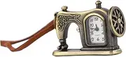 [Holibanna] 1pc Vintage Sewing Locomotive Wall Watch Men Wrist Hand Held Sewing Mini Watch Holder Sewing Pocket Watch Small Watch Women Mini Sewing Bronze Pocket Watch Zinc Alloy