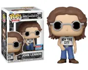 JOHN LENNON The Beatles NYC T-shirt SDCC 2021 Funko POP! #240 NEW (A)