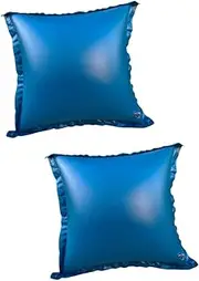 Kisangel Sets Winter Pool Pillow Inflatable Air Pillow for Above Ground Pools Float Double Seal Valves
