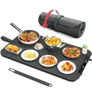 Warming Mat for Food, iTRUSOU Silicone Electric Warming Tray with 7 Temp-Setting