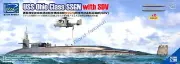Riich Models RL27005 1/700 USS Ohio Class SSBN with SDV (2 kits) Scale Model Kit