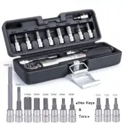 Bike Hand Bicycle Repair Tools Stick Click Torque Wrench Set Bicycle Maintenance