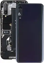 LYX for Galaxy A50, SM-A505F/DS(Black) Battery Back Cover Durable (Color : White)