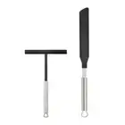 Stainless Steel Cake Spreader T Shape Pancake Scraper Kitchen Tools