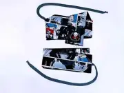 Michonne Wrist Wraps for CrossFit, Gym, Weightlifting Walking Dead, Halloween