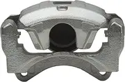 R1 Concepts Front Left Brake Caliper Silver Zinc Coated CAL-72075| Fits 2012-2016 Mitsubishi Lancer; 2007-2018 Mitsubishi Outlander; 2011-2012 Mitsubishi RVR