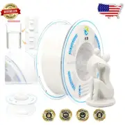 Smooth & Strong 1kg Marble White PVB 3D Printer Filament - Polished Finish Ready
