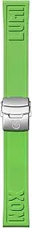 [Luminox] Mens Neon Green Rubber Cut-To-Fit Watch Strap - FPX.2406.60Q.K