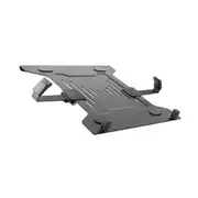 Brateck Steel Laptop Holder Fits10'-15.6' for Most Desk Mounts With Standard 75x75/100x100 Vesa Plate Accessories - NBH-2