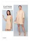 VOGUE SEWING PATTERN 1537 MISSES 6-14 KAY UNGER DRESS & MATCHING JACKET / COAT