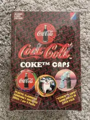 Coca-Cola Coke Caps Pogs - 36 Count, 5 Caps - SEALED