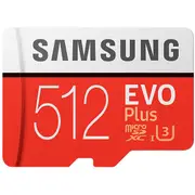 Samsung EVO Plus 512GB MicroSD Card SDXC U3