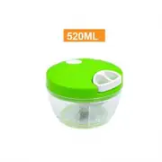 Manual Food Processor Chopper Blender Slicer 520Ml Peelers & Slicers