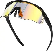 Biking Sunglasses, Cycling Goggles UV400, Polarized Sports Eyewear, Anti Glare Cycling Glasses, Removable Sports Goggles, Men Biking Sunglasses, Women Cycling Eyewear, Fashion Biking Glasses