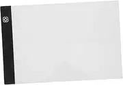 JEWEDECO Adjustable Brightness A4 Led Tracing Pad Light Box for Boys and Girls Artists Sketching Calligraphy Portable Drawing Board