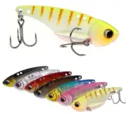 5 Piece 7g Fishing Lure Metal Blade Vibe Switchblade Bream Bass Flathead Perch