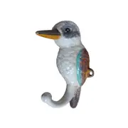 Cast Iron Kookaburra Bird Hook Hanger 16cm