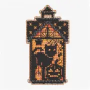 Autumn Harvest Kitty Cross Stitch Kit - Taboo Beaded Ornament 2019 MH181921