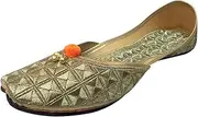 [Step n Style] Women Khussa Shoes Punjabi Jutti Rajasthani Joti Mojari Mojri