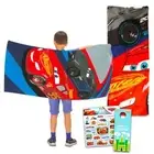 Disney Cars Beach Towel Set - Bundle with Lightning McQueen Pool Towel Plus C...