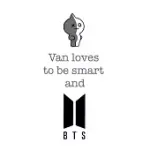 VAN LOVES TO BE SMART AND BTS: NOTEBOOK FOR FANS OF BTS, JUNGKOOK, K-POP AND BT21