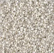 Matte Silver-Lined Crystal Miyuki Seed Beads 11/0 (11-91F-TB)