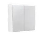 Fienza 750 LED Mirror Cabinet with Gloss White Side Panels PSC750W-LED