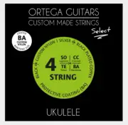 Ortega Guitars - Select - Baritone Ukulele Strings - Custom Nylon (UKS-BA)