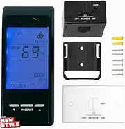Touch Screen Programmable Thermostat Remote Control Kit,for Ambient Majestic Vermont-castings skytech monessen etc,Millivolt Gas Valve Fireplaces and Stoves