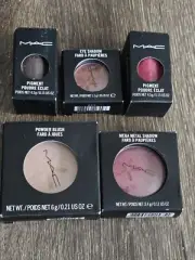 BNIB Mac Cosmetics Eyeshadow, Blush And Pigment LOT (5 Pieces) Discontinued