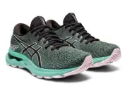 ASICS® Women's 6.5 B GEL-NIMBUS 24 Running Shoes in Black/Barely Rose