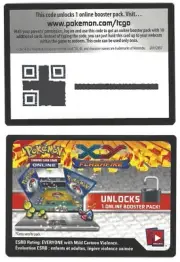 POKEMON TCG Online (PTCGO) XY Flashfire UNUSED Booster Pack ENXY2BST ONLINE CODE