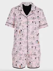 NEW PETER ALEXANDER DISNEY 101 DALMATIANS DOGS TOP & SHORTS PJ SET 1+ RRP$129