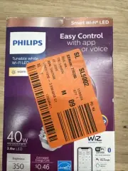 Philips Smart Bulb LED 40W Dimmable Wi-Fi Wiz Connected Light