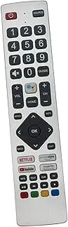 [AULCMEET] SHWRMC0133 Voice Replacement Remote Control Compatible with Sharp 4K OLED TV 55BL2EA 55BL3EA 55BL5EA 24BI2EA 24BI6EA 32BI2EA 32BI5EA 32BI6EA 40BI2EA 40BI5EA 40BN5EA Blaupunkt BLFRMC0013