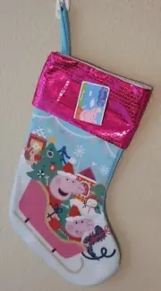 New Peppa Pig Christmas Stocking