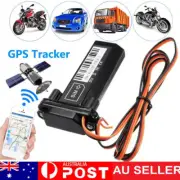 Car Vehicle Motorcycle GSM GPS Tracker Locator Real Time Tracking Device Black