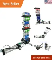Auto Can Crusher Pneumatic Can Crusher Heavy Duty Efficient Soda Beer Smasher...