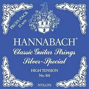 Hannabach 652775 Series 815 Professional Pack Bass Strings High Tension Silver Special for Classic Guitar