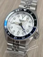 SEIKO 5 Sports Automatic Men's Watch White Dial Stainless Steel w/box New