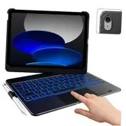 Touch iPad 10th Generation Case with Keyboard (10.9", 2022), Multi-Touch Black