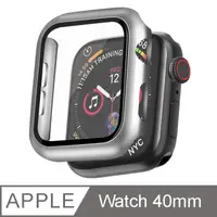 在飛比找PChome24h購物優惠-IN7 Apple Watch手錶防摔電鍍保護殼 PC+鋼化