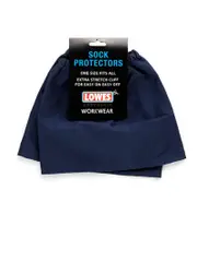 Lowes Navy Sock Protectors