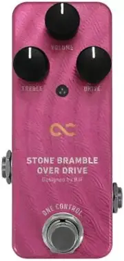 New One Control STONE BRAMBLE OVER DRIVE Overdrive Effector From Japan