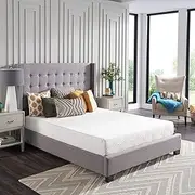 [Sealy] 8" Firm Adaptive Memory Foam Mattress with CopperChill Technology, Cooling Memory Foam Mattress for Pressure Relief, Twin, White