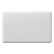 Nobo 750W Slimline Electric Panel Heater with Thermostat and Castors