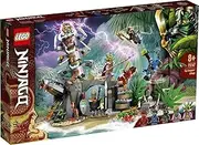 LEGO NINJAGO The Keepers’ Village 71747 Building Kit; Ninja Playset Featuring NINJAGO Cole, Jay and Kai