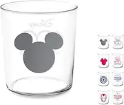H&H Disney100 Set of 12 Assorted Glass Glasses, 350cc